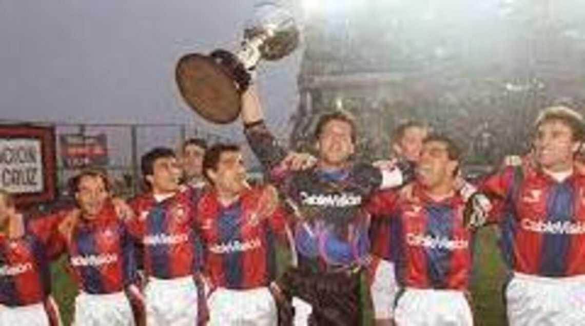 San Lorenzo fue campeón en el 95 tras la caída de Gimnasia.