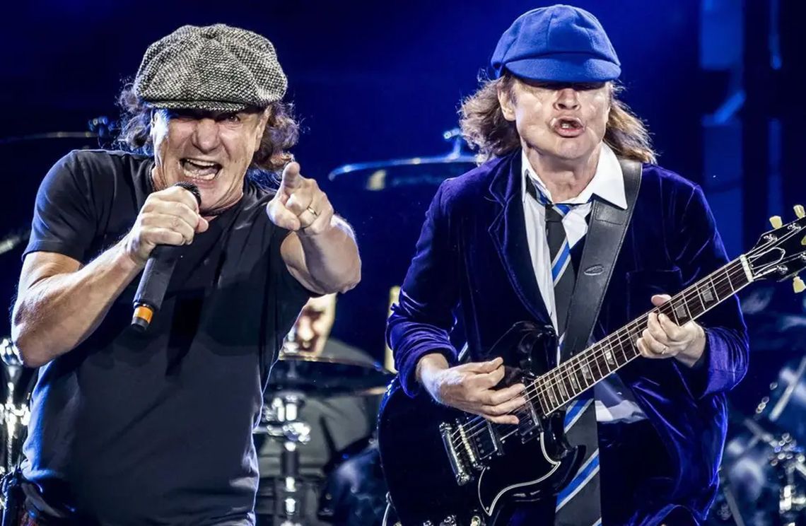 AC/DC vuelve al ruedo en un festival. 