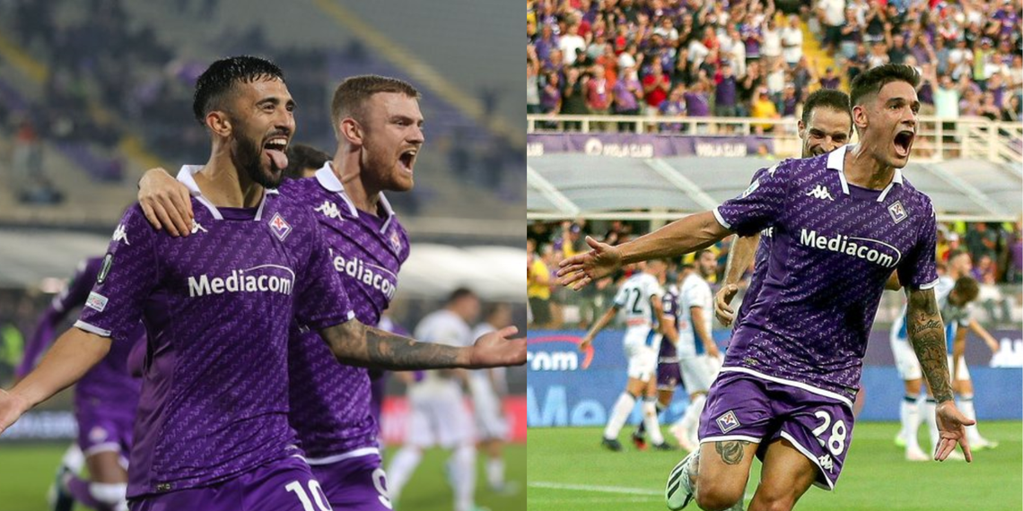  Martínez Quarta y Nico González los goleadores de Fiorentina. 