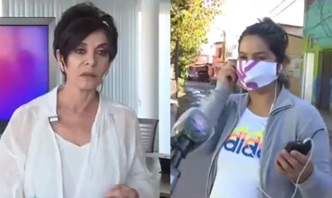 Video | Mónica Gutiérrez le preguntó a una joven si estaba embarazada y la respuesta se viralizó: No, no, estoy gordita