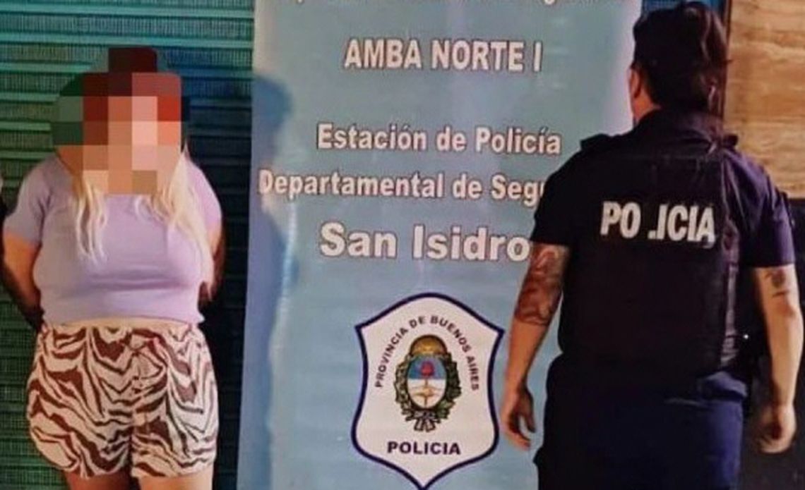 Morena Rial detenida acusada de integrar una banda que concretó un escruche en Villa Adelina el pasado 18 de enero