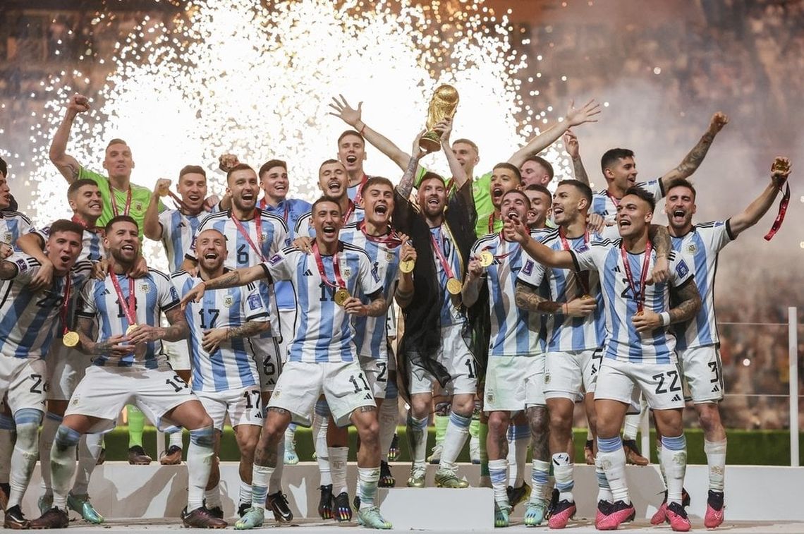 A casi un año de que la Selección Argentina se consagre campeona del mundo.