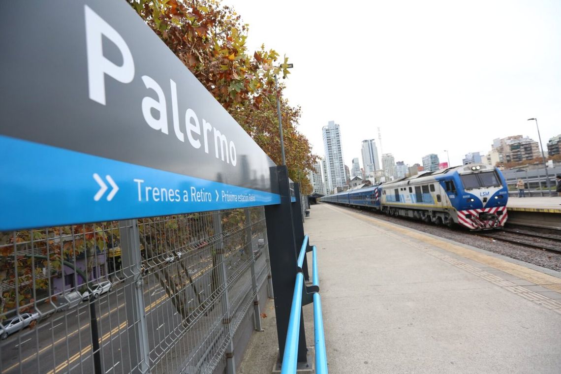 El episodio ocurrió en la Estación Palermo del Ferrocarril San Martín.