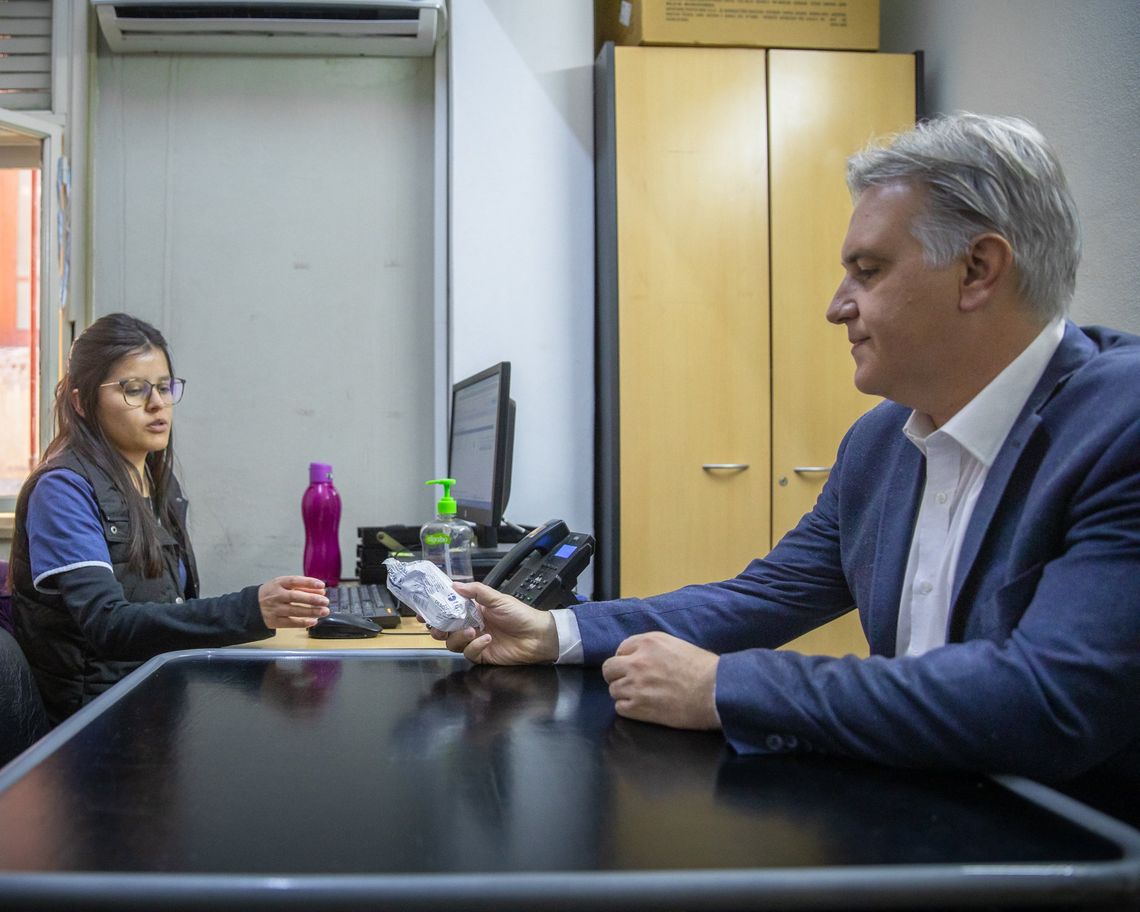 Córdoba - El gobernador Martín Llaryora se sometió a un narcotest