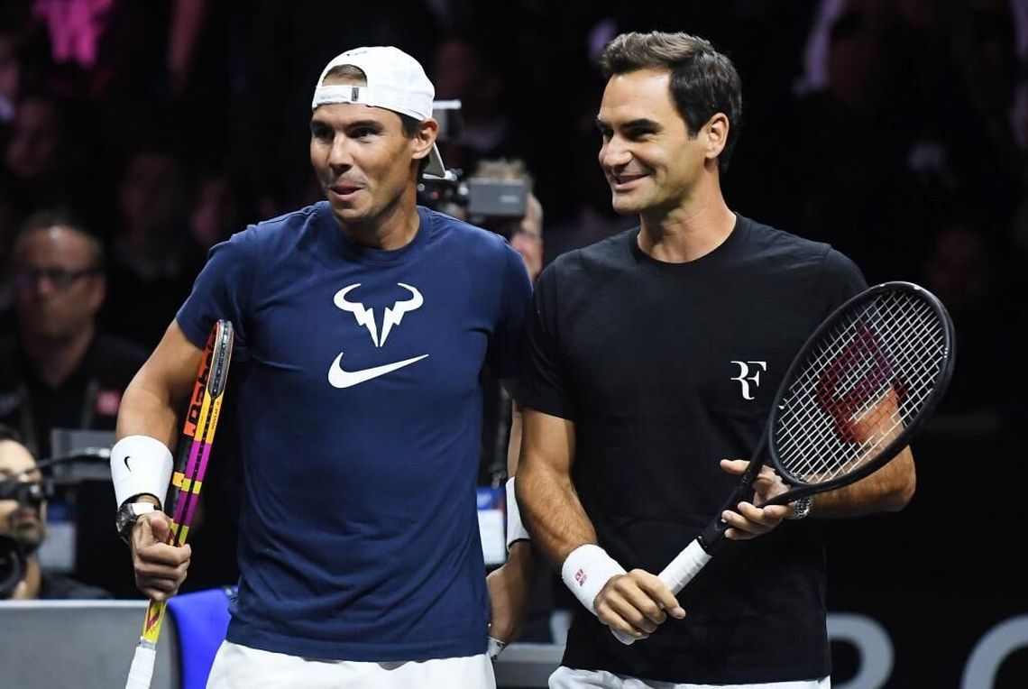 Rafael Nada y Roger Federer jugarán juntos el único partido de dobles.