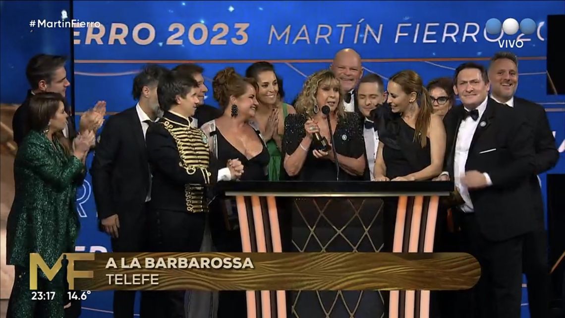 Todos los ganadores de los Martín Fierro 2023 a la TV