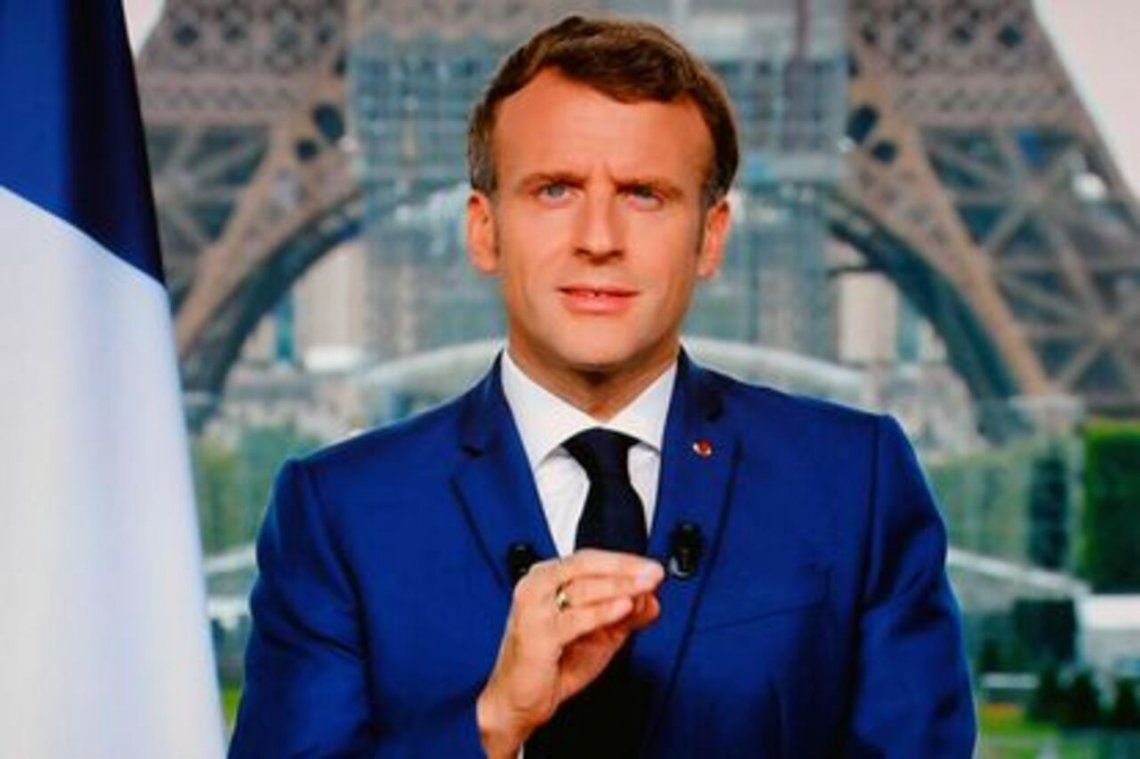 Emmanuel Macron frente a los nuevos anuncios: 