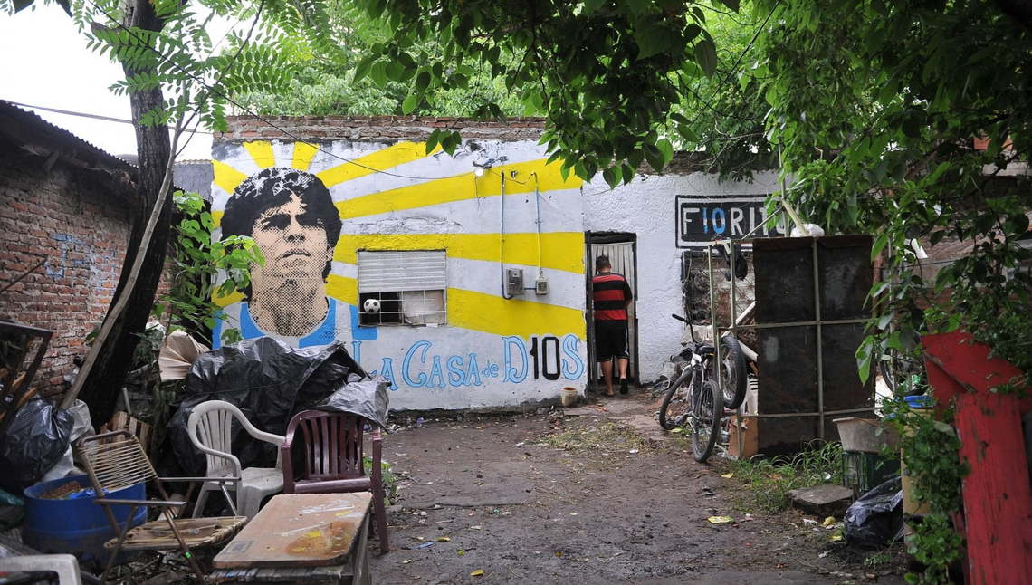 La casa natal de Maradona fue declarada lugar histórico nacional