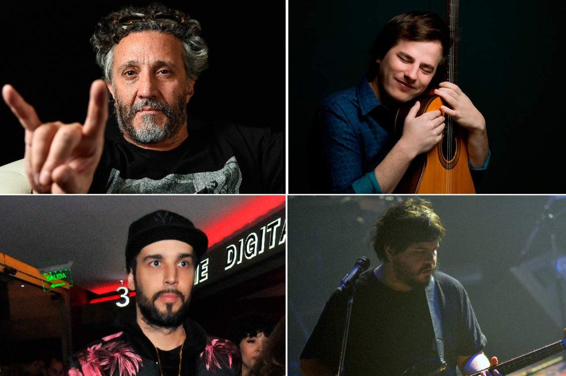 Fito Páez, Axel, Nahuel Pennisi, Dante Spinetta y Él Mató A Un Policía Motorizado, nominados a los Grammy Latinos