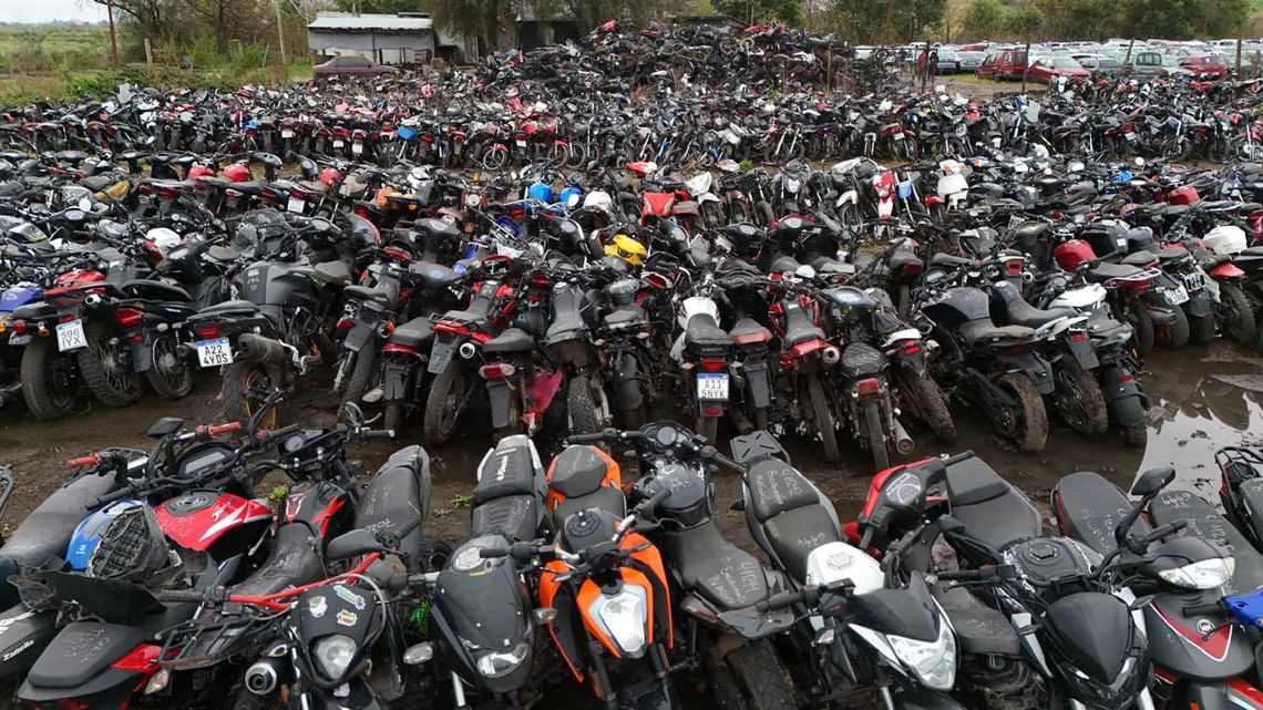 La Matanza: incautan más de 1200 motos por semana para combatir a los motochorros