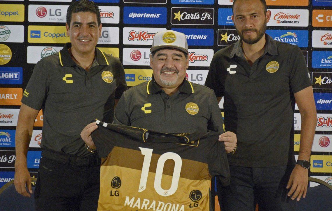 Maradona y Dorados: Asumo esta responsabilidad como quien tiene un hijo en sus brazos