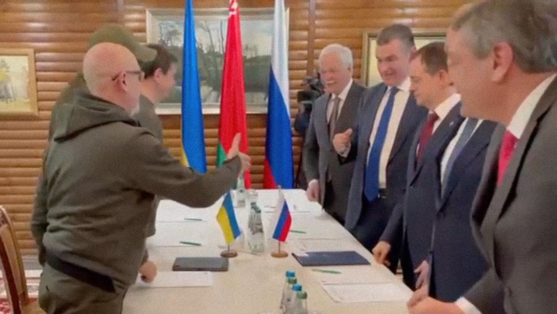 Guerra Rusia-Ucrania: arranca en Bielorrusia la segunda ronda de conversaciones de paz