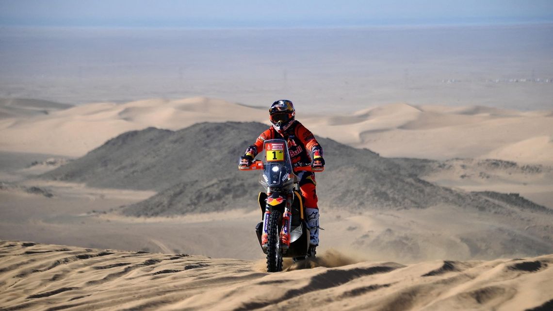 Arabia Saudita - Kevin Benavides quedó quinto en la primera prueba del Rally Dakar - Foto: Télam