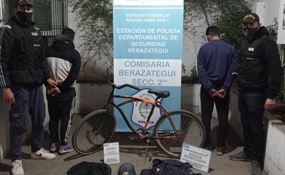 Berazategui: se logró la aprehensión de los sospechosos