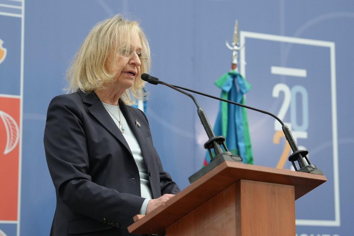 La presidenta de la Junta Electoral bonaerense, Hilda Kogan, agradeció a quienes colaboraron con la organización del proceso.