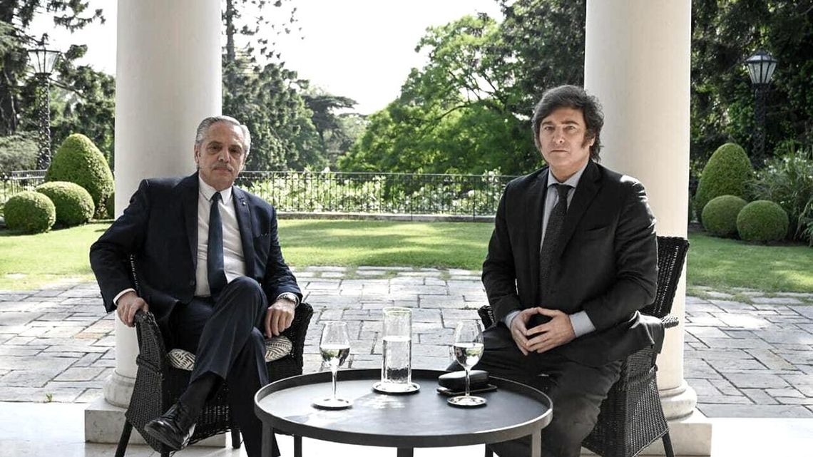 Alberto Fernández habló sobre la reunión que tuvo con Javier Milei.