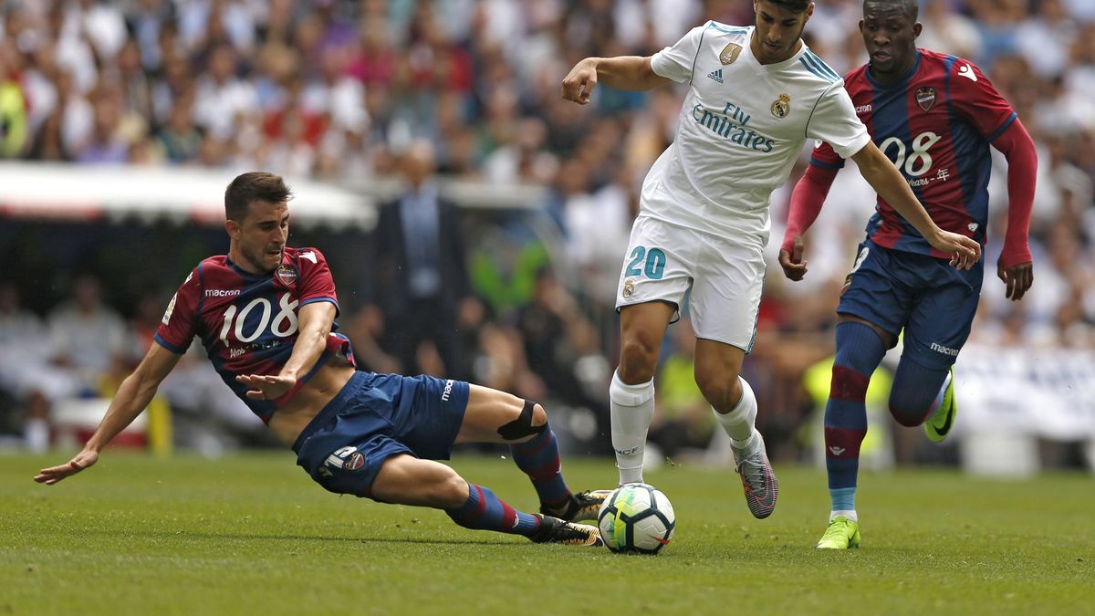 Levante sorprendió en el Bernabéu y empató frente al Real Madrid