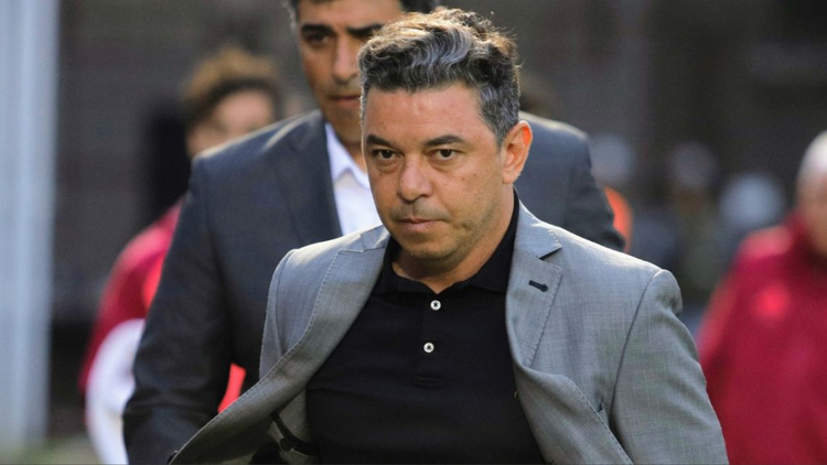 Fuerte volantazo del flamante entrenador de River.