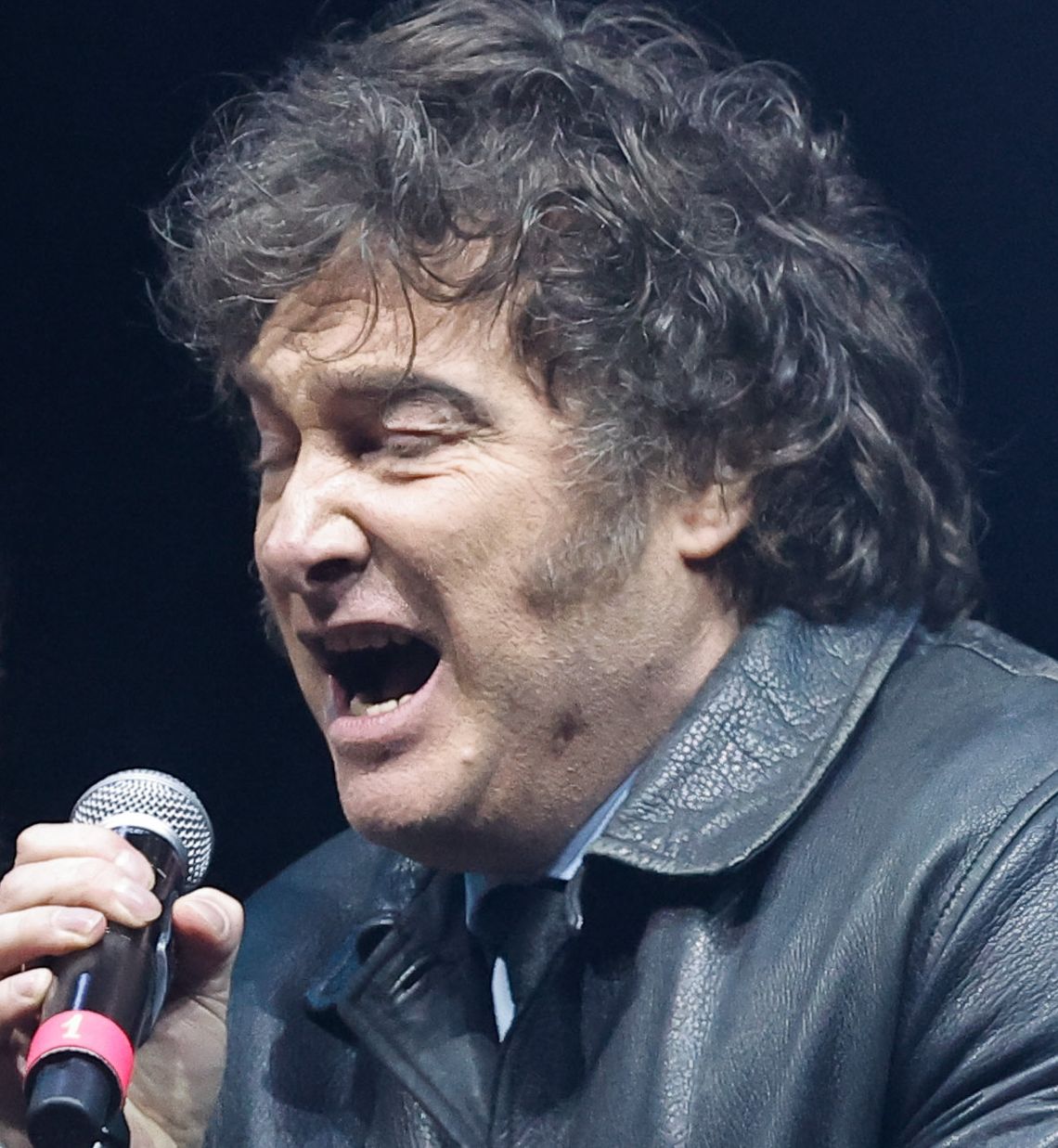En 2024, Javier Milei dio un show con su banda en el Luna Park.
