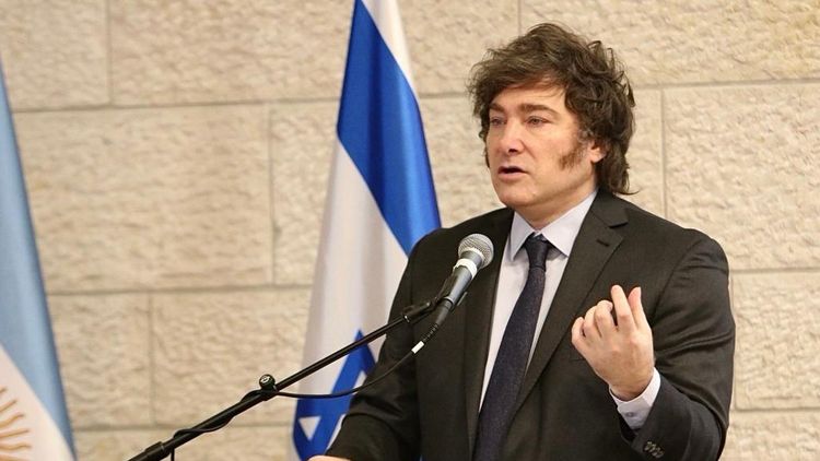 Milei sigue de cerca el conflicto en Medio Oriente.