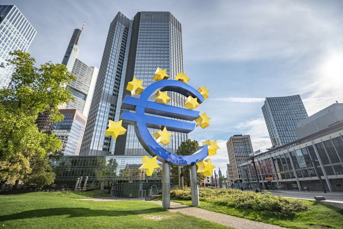 El BCE actualmente mantiene las tasas en 0% para las operaciones principales de financiación