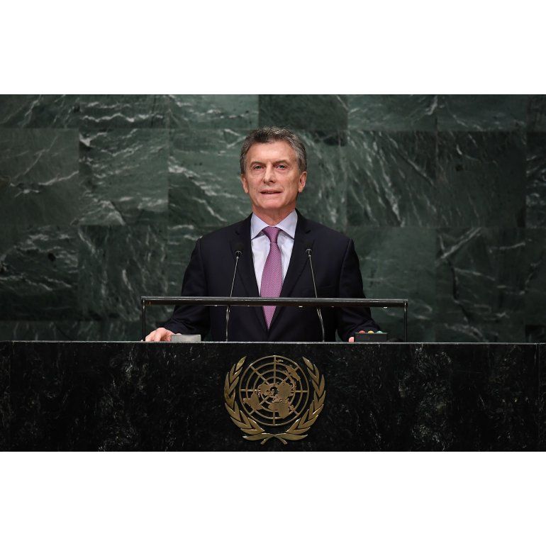 En su debut en la ONU, Macri pidió cooperación por AMIA y la Embajada