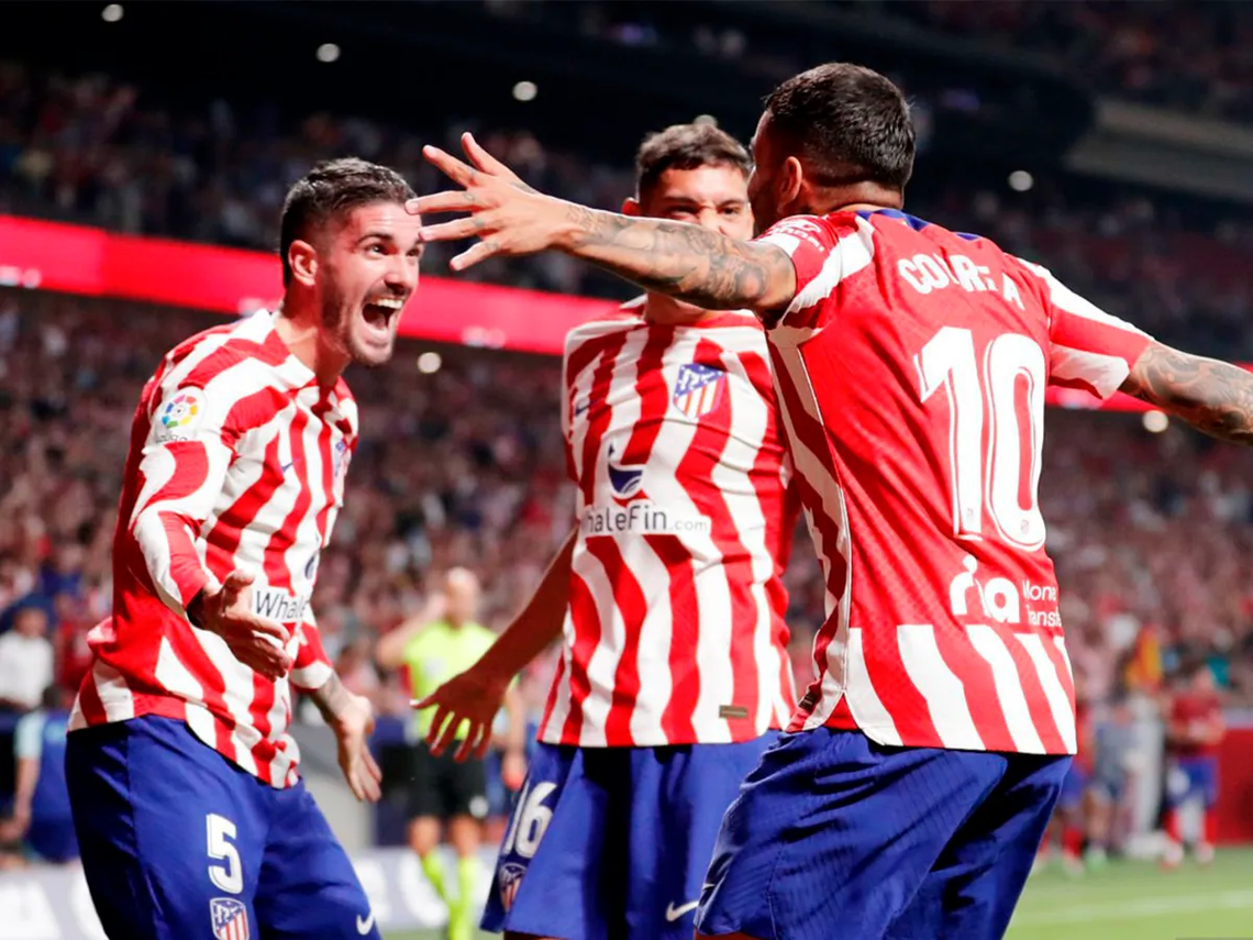 El Atlético de Madrid de los argentinos afronta la última fecha de la Champions League en busca de un lugar en la Europa League.
