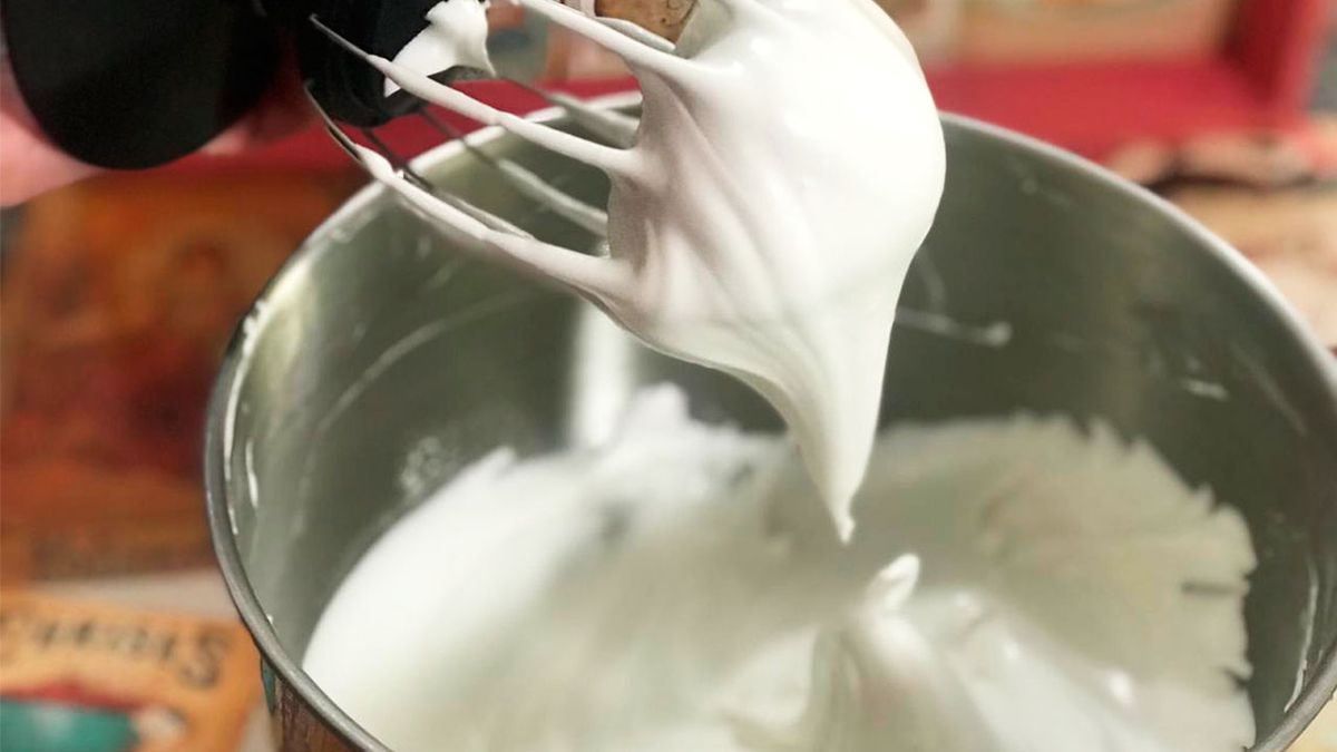 Merengue italiano fácil: paso a paso de esta receta