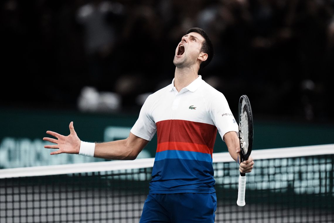 Djokovic es finalista en París y terminará el año como Nº1