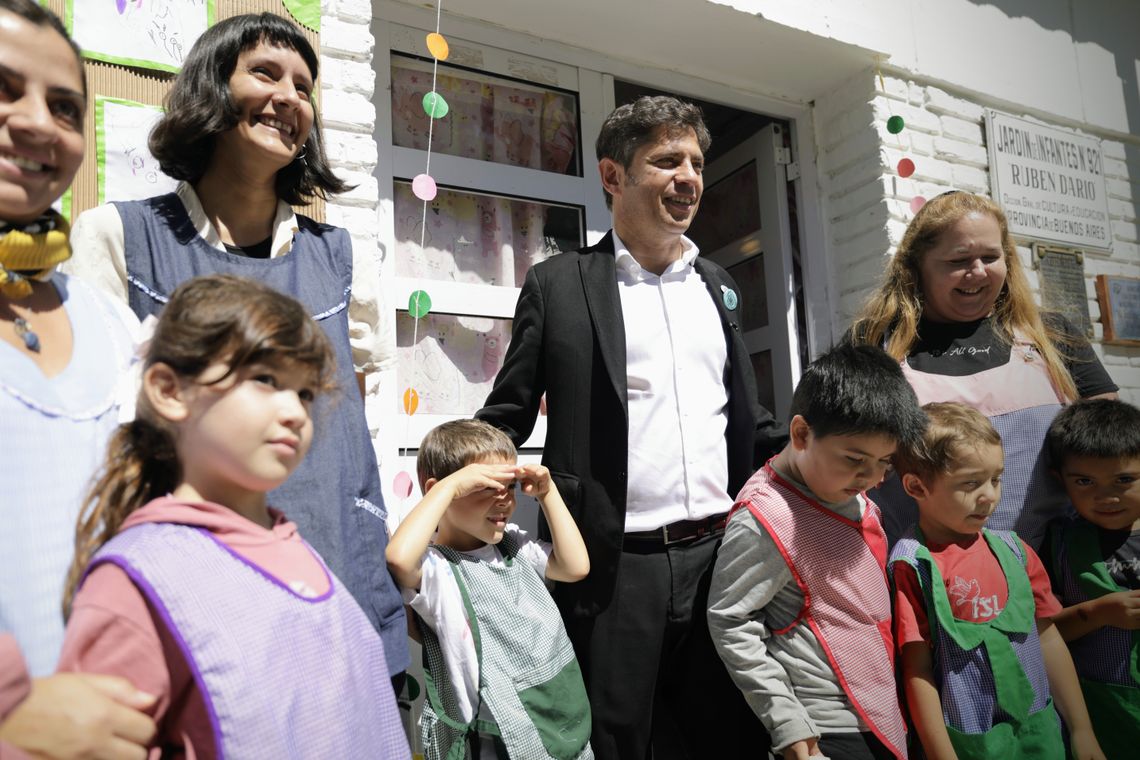 Axel Kicillof visitó la Isla Martín Gaarcía. Inauguró obras esenciales para los sus habitantes 